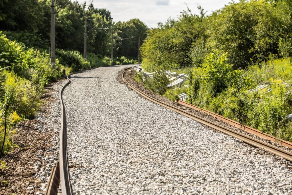 Remont linii kolejowej Aleksandrów Kujawski – Ciechocinek, fot. Andrzej Goiński/UMWKP