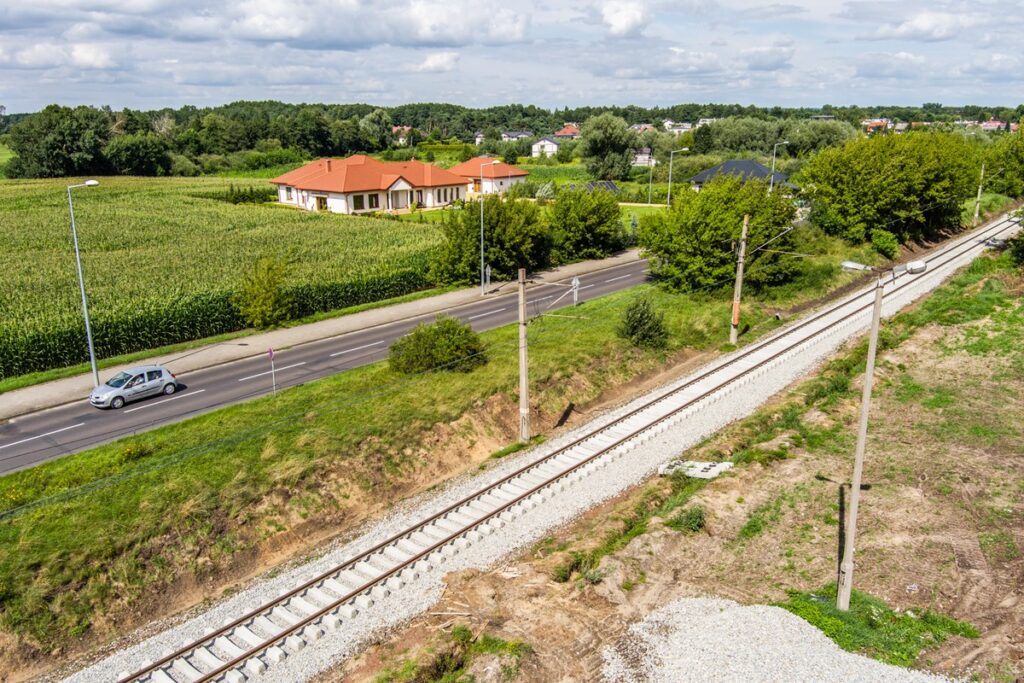 Remont linii kolejowej Aleksandrów Kujawski – Ciechocinek, fot. Andrzej Goiński/UMWKP
