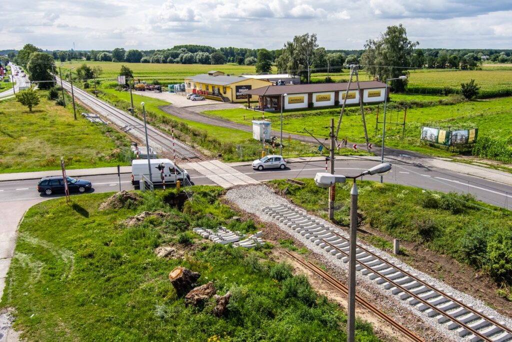 Remont linii kolejowej Aleksandrów Kujawski – Ciechocinek, fot. Andrzej Goiński/UMWKP