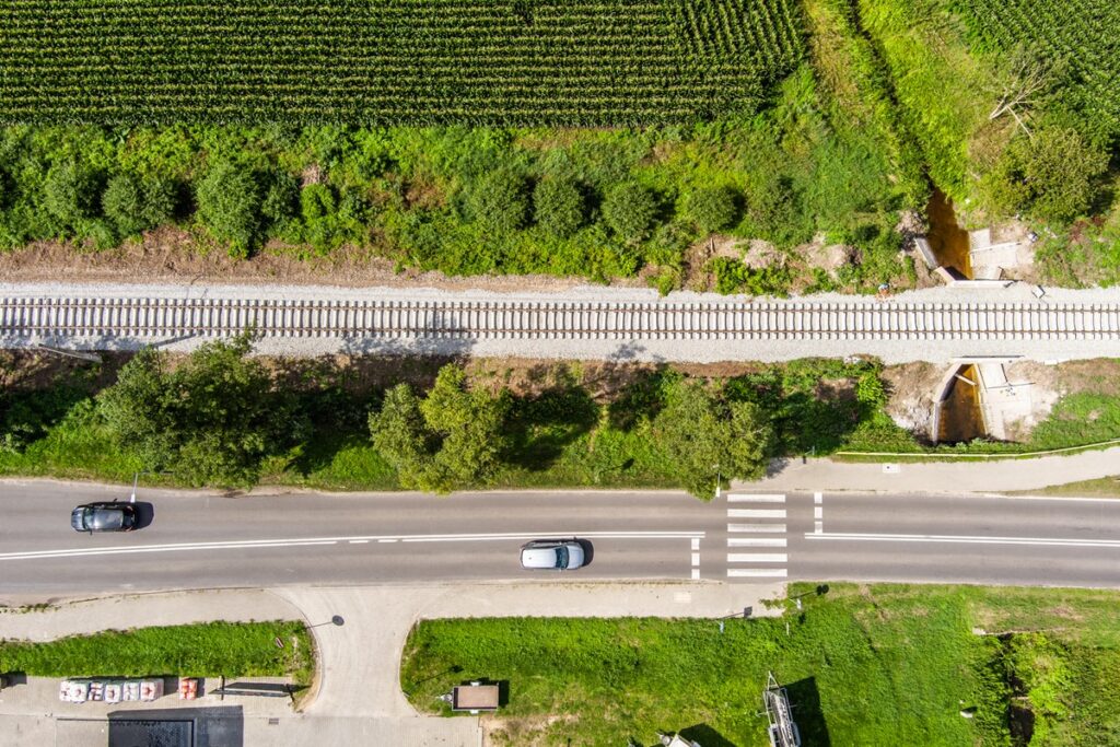 Remont linii kolejowej Aleksandrów Kujawski – Ciechocinek, fot. Andrzej Goiński/UMWKP