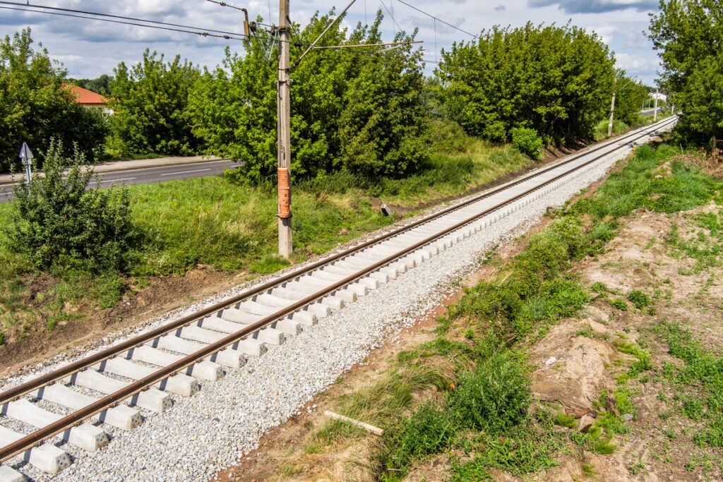 Remont linii kolejowej Aleksandrów Kujawski – Ciechocinek, fot. Andrzej Goiński/UMWKP