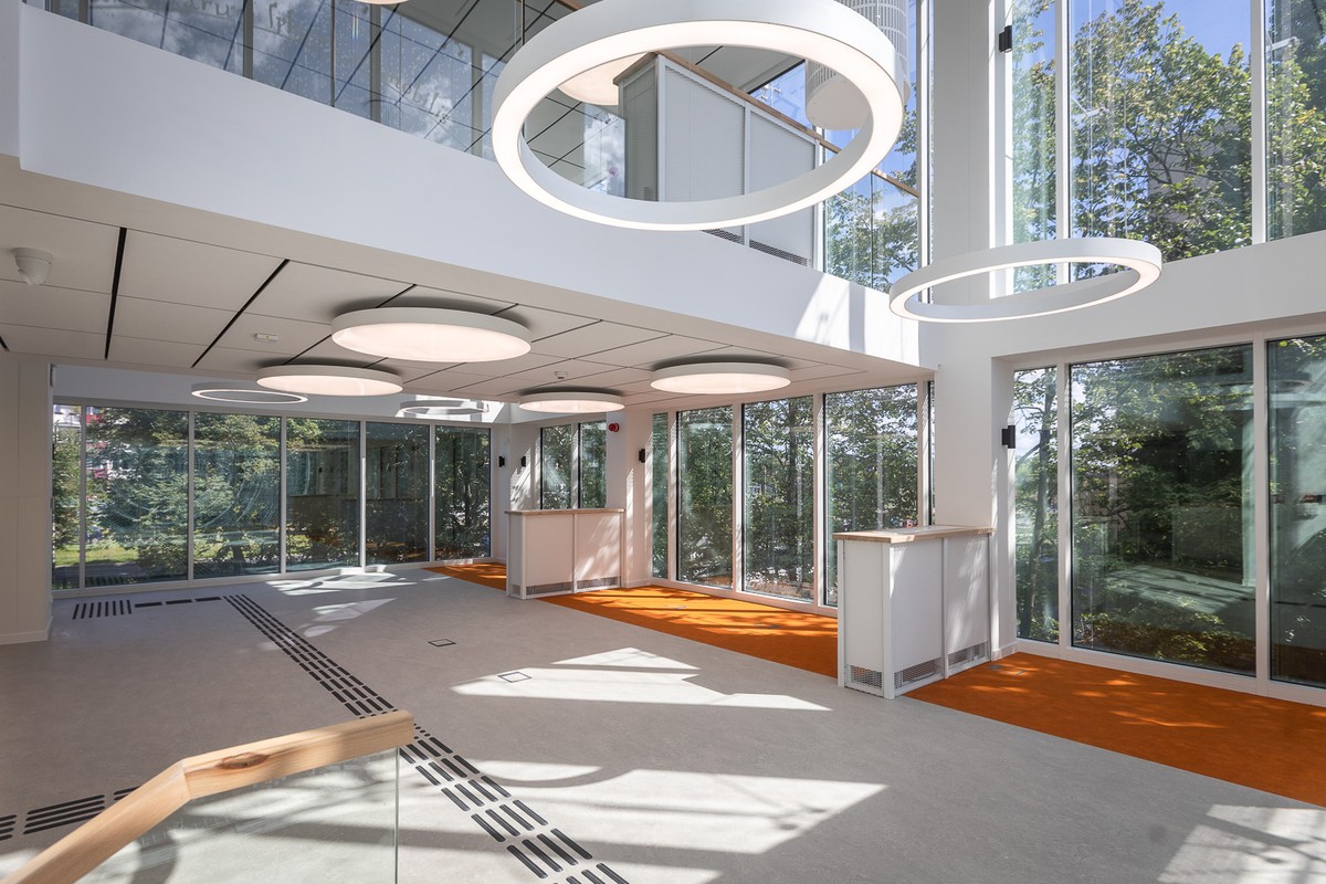 New wing of the main complex of the Copernicus Library, photo by Szymon Zdziebło / tarantoga for the UMWKP