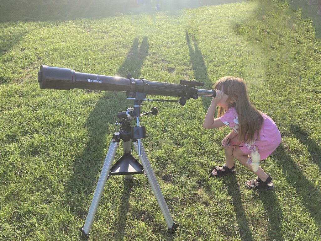Obserwacje Perseidów w Astrobazie w Rypinie, fot. Kujawsko-Pomorskie Centrum Edukacji i Innowacji w Toruniu