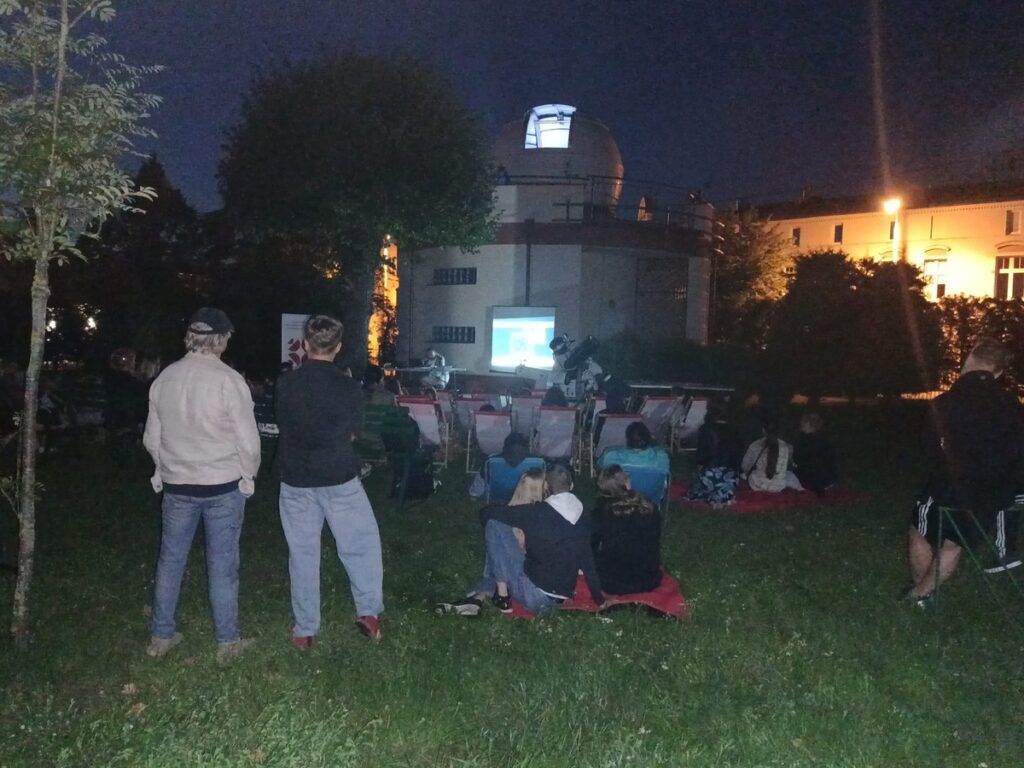 Obserwacje Perseidów w Astrobazie Świecie, fot. Kujawsko-Pomorskie Centrum Edukacji i Innowacji w Toruniu