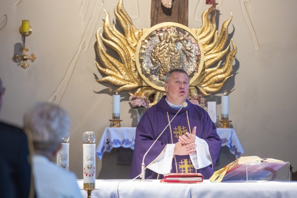 Uroczystość upamiętniająca ofiary katastrofy pod Otłoczynem, 19 sierpnia 2025 r., fot. Mikołaj Kuras dla UMWKP