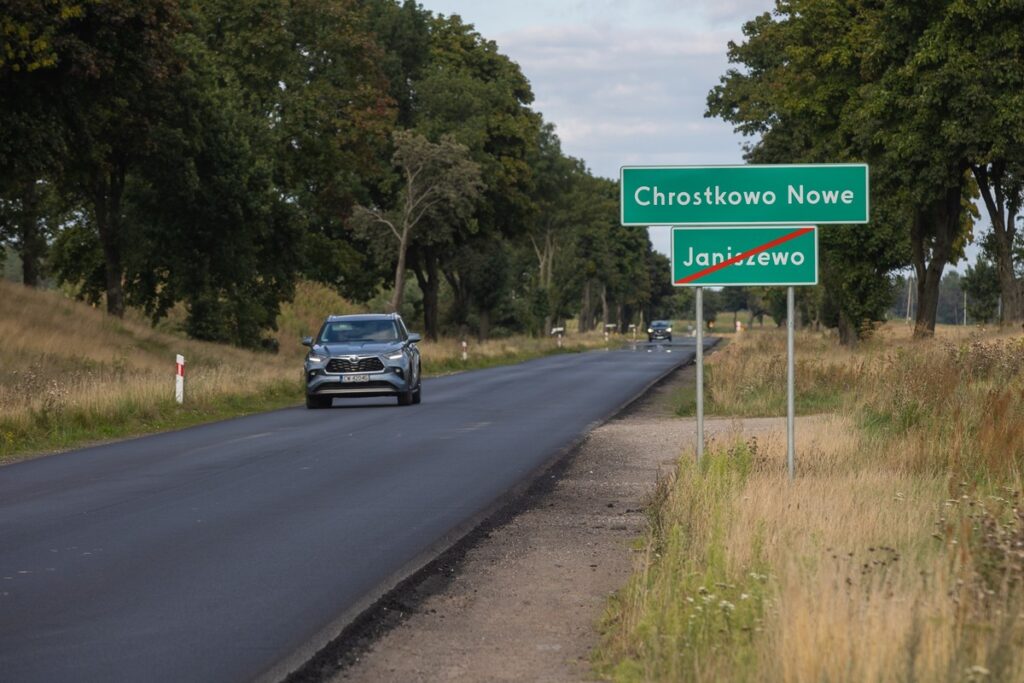 Modernizacja DW 557 Janiszewo-Stary Kobrzyniec, fot. Mikołaj Kuras dla UMWKP
