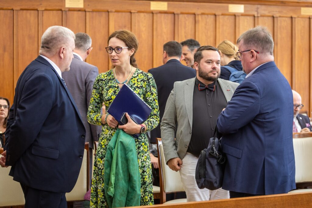 Sesja sejmiku województwa 25 sierpnia 2025, fot. Szymon Zdziebło/tarantoga dlaUMWKP