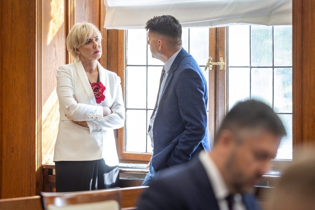 Sesja sejmiku województwa 25 sierpnia 2025, fot. Szymon Zdziebło/tarantoga dlaUMWKP