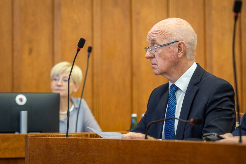 Sesja sejmiku województwa 25 sierpnia 2025, fot. Szymon Zdziebło/tarantoga dlaUMWKP