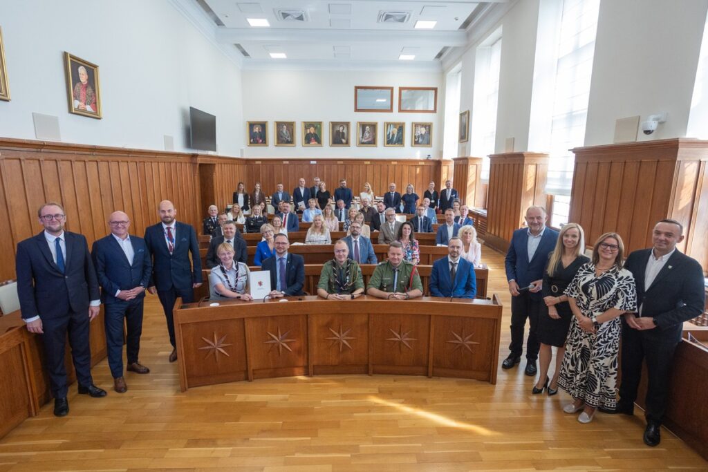 EFKP contract award ceremony, August 28, 2025, photo by Mikołaj Kuras for UMWKP