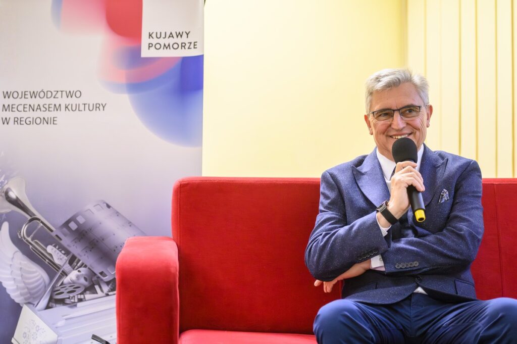 Author’s meeting with Lech Różański, photo by Mikołaj Kuras for UMWKP