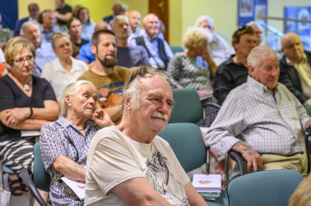 Author’s meeting with Lech Różański, photo by Mikołaj Kuras for UMWKP