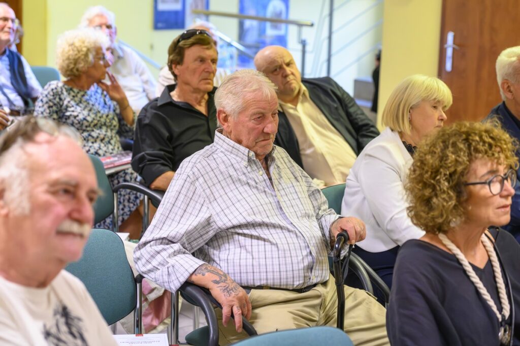Author’s meeting with Lech Różański, photo by Mikołaj Kuras for UMWKP