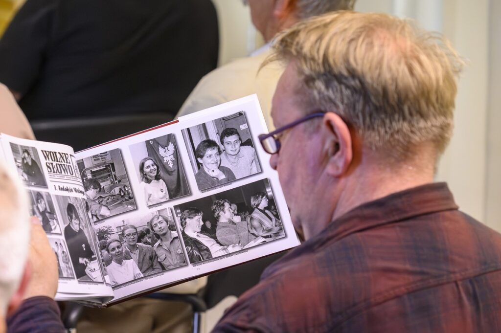 Author’s meeting with Lech Różański, photo by Mikołaj Kuras for UMWKP