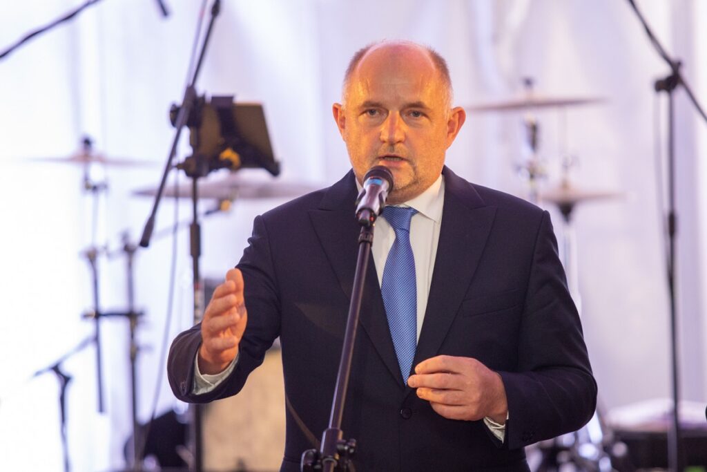 Uroczyste spotkanie w Przysieku, fot. Mikołaj Kuras dla UMWKP