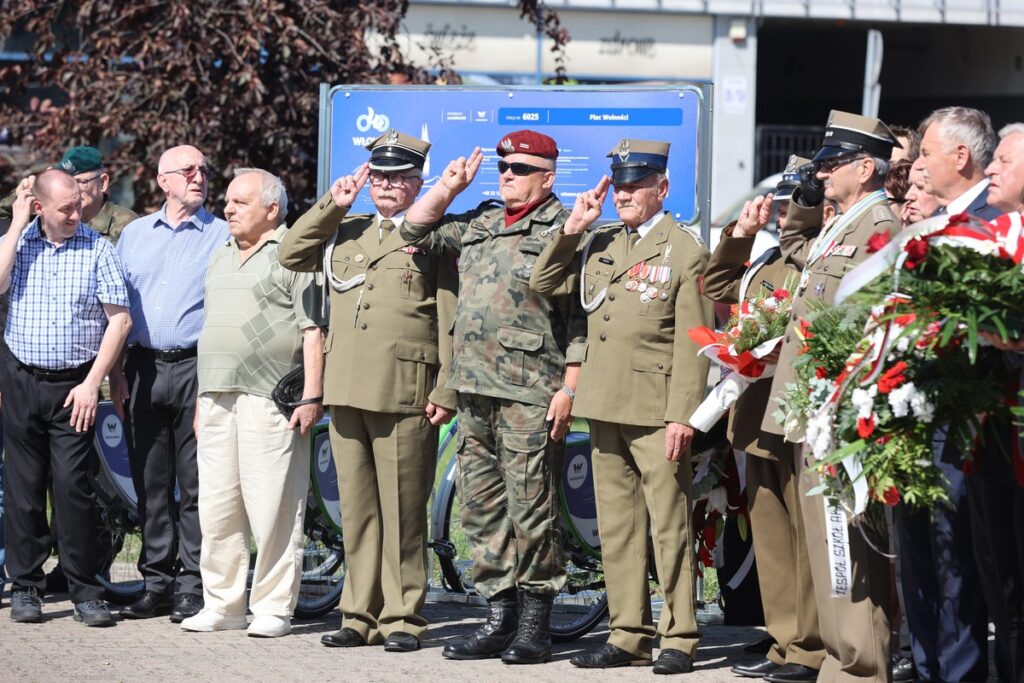 Obchody 86. rocznicy wybuchu II wojny światowej we Włocławku, fot. Mikołaj Kuras dla UMWKP