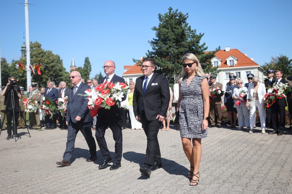 Obchody 86. rocznicy wybuchu II wojny światowej we Włocławku, fot. Mikołaj Kuras dla UMWKP