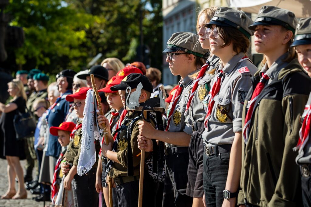 Obchody 86. rocznicy wybuchu II wojny światowej w Bydgoszczy, fot. Tomasz Czachorowski/eventphoto.com.pl dla UMWKP
