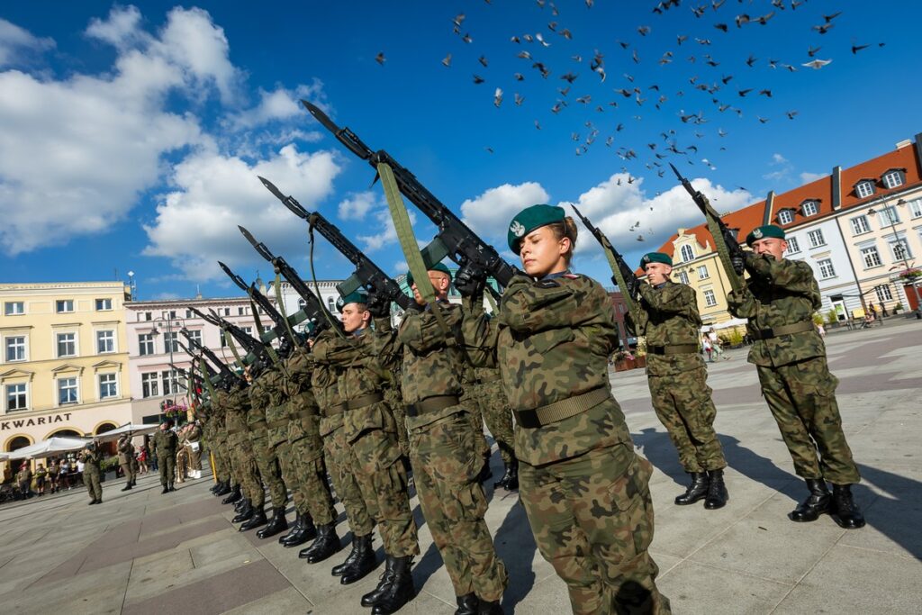 Obchody 86. rocznicy wybuchu II wojny światowej w Bydgoszczy, fot. Tomasz Czachorowski/eventphoto.com.pl dla UMWKP