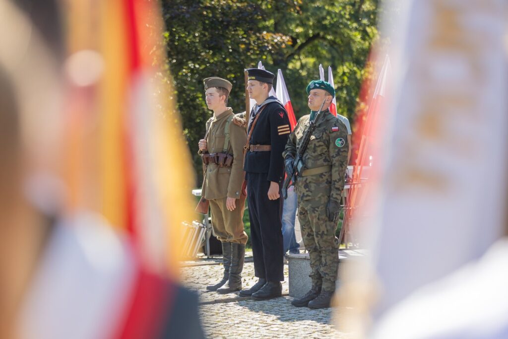 Obchody 86. rocznicy wybuchu II wojny światowej w Toruniu, fot. Mikołaj Kuras dla UMWKP