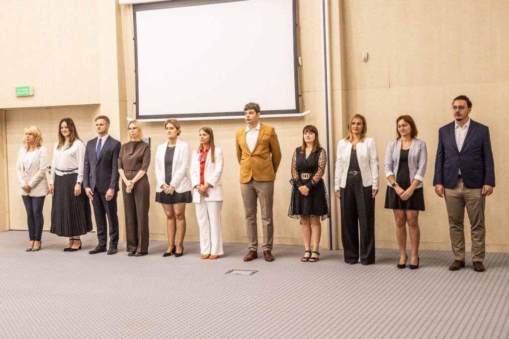 Ślubowanie urzędników, 1 września 2025 r., fot. Andrzej Goińaki/UMWKP