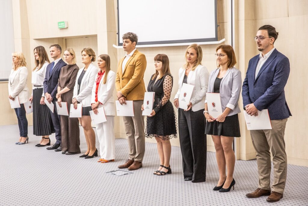 Ślubowanie urzędników, 1 września 2025 r., fot. Andrzej Goińaki/UMWKP