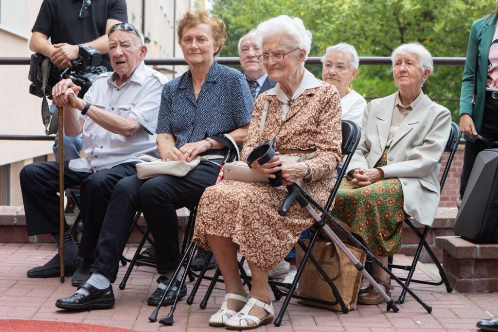Odsłonięcie tablicy poświęconej prof. Wilhelminie Iwanowskiej, fot. Mikołaj Kuras dla UMWKP