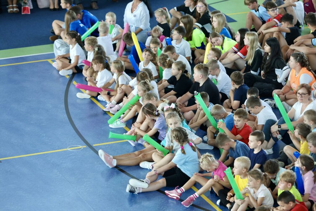Otwarcie hali sportowej przy Zespole Szkół w Brodnicy, fot. Andrzej Goiński UMWKP