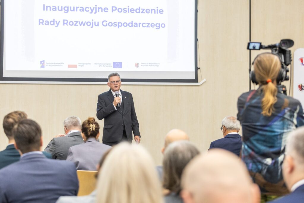 Inaugural meeting of the Economic Development Council of the Kujawsko-Pomorskie voivodship, photo: Szymon Zdziabło, tarantoga.pl for UMWKP