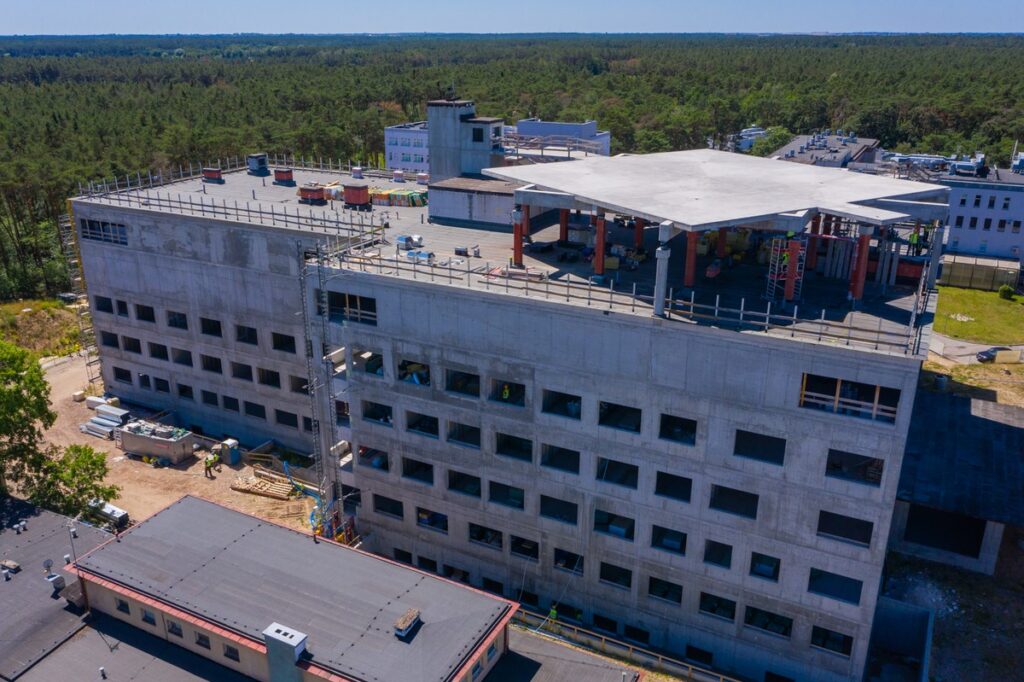 Rozbudowa Wojewódzkiego Szpitala Specjalistycznego we Włocławku, fot. Mikołaj Kuras dla UMWKP