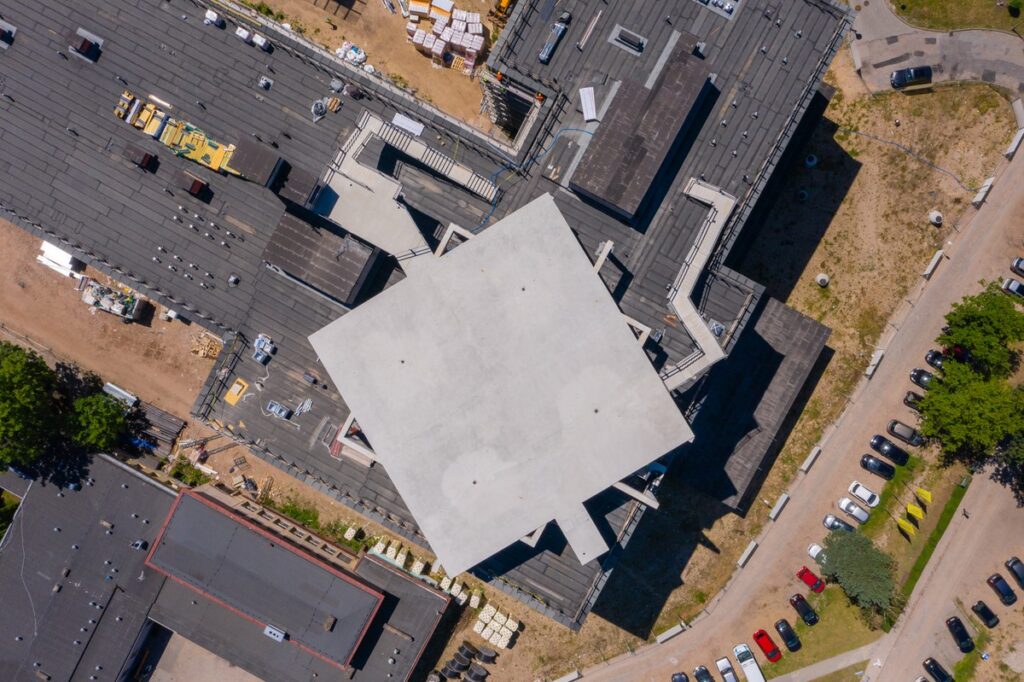 Rozbudowa Wojewódzkiego Szpitala Specjalistycznego we Włocławku, fot. Mikołaj Kuras dla UMWKP