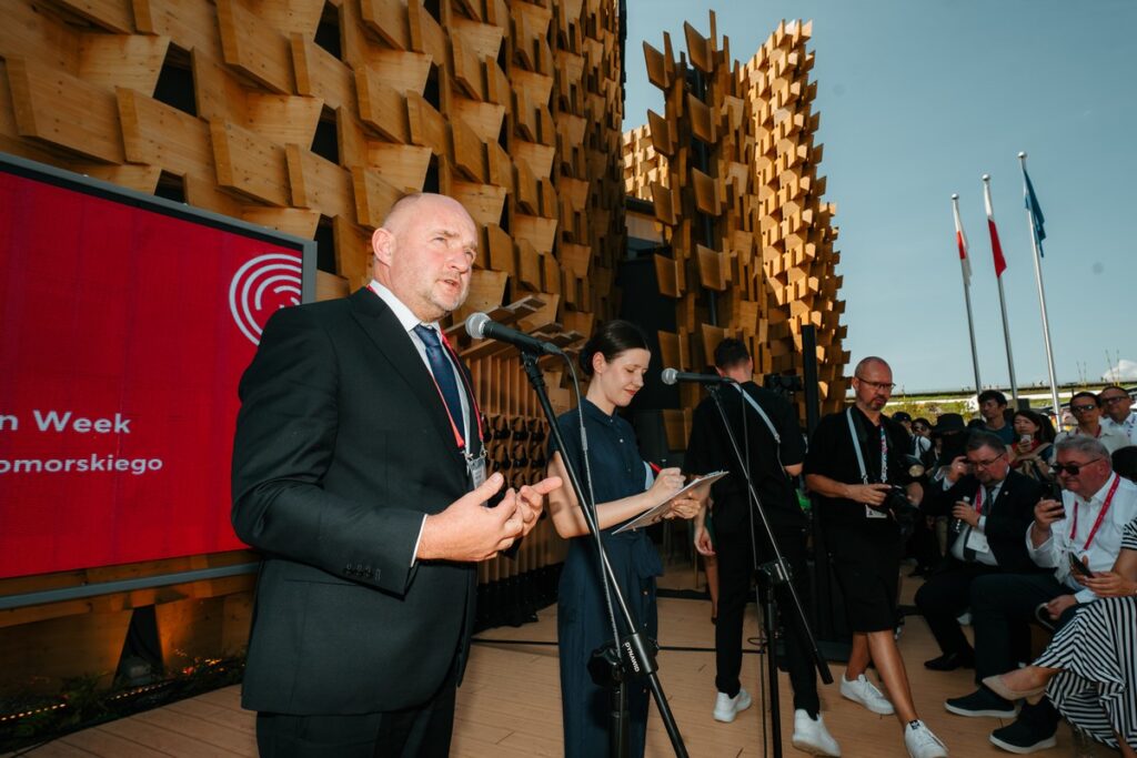 Kujawsko-Pomorskie at Expo 2025 in Osaka, photo by Adrian Chmielewski/k35photo for UMWKP