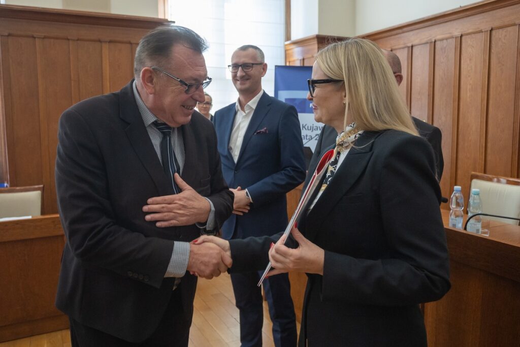 The award ceremony of EFKP and NRP contracts, photo by Mikołaj Kuras for UMWKP