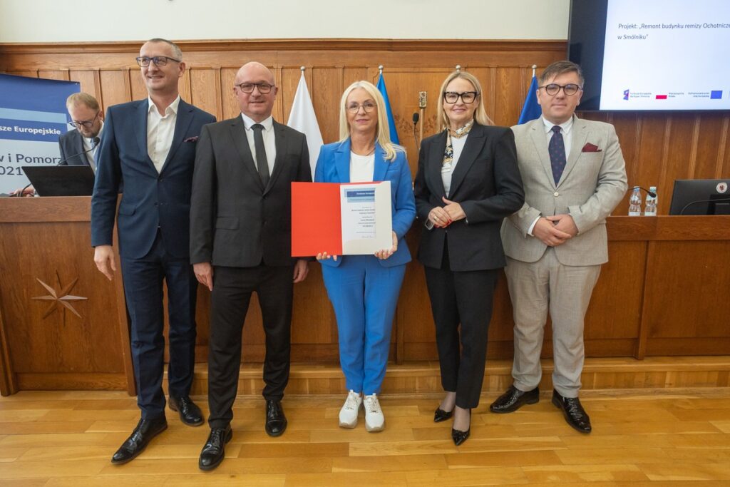 The award ceremony of EFKP and NRP contracts, photo by Mikołaj Kuras for UMWKP