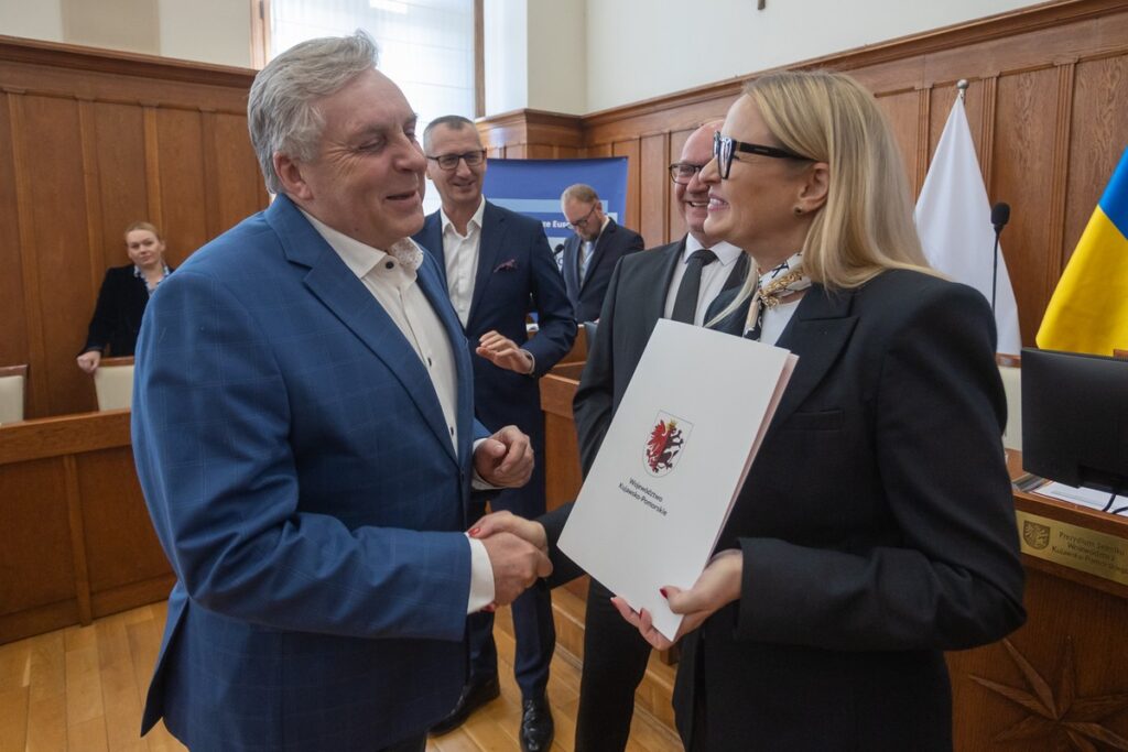 The award ceremony of EFKP and NRP contracts, photo by Mikołaj Kuras for UMWKP