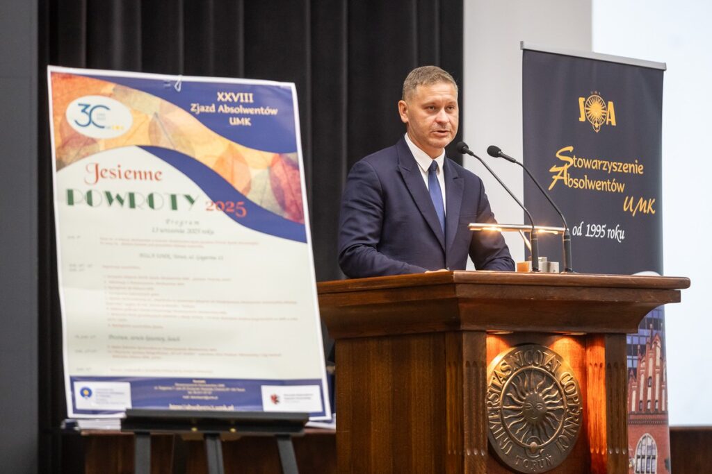 XXVIII Zjazd Absolwentów UMK Jesienne Powroty 2025, fot. Szymon Zdziebło/tarantoga.pl dla UMWKP