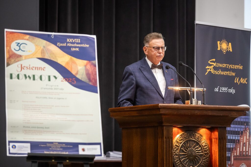 XXVIII Zjazd Absolwentów UMK Jesienne Powroty 2025, fot. Szymon Zdziebło/tarantoga.pl dla UMWKP
