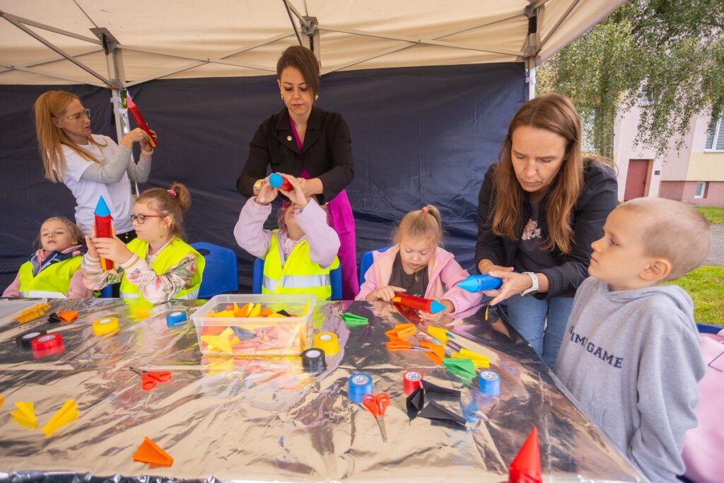 Piknik naukowy Astrobaza Włocławek, fot. Mikołaj Kuras dla UMWKP
