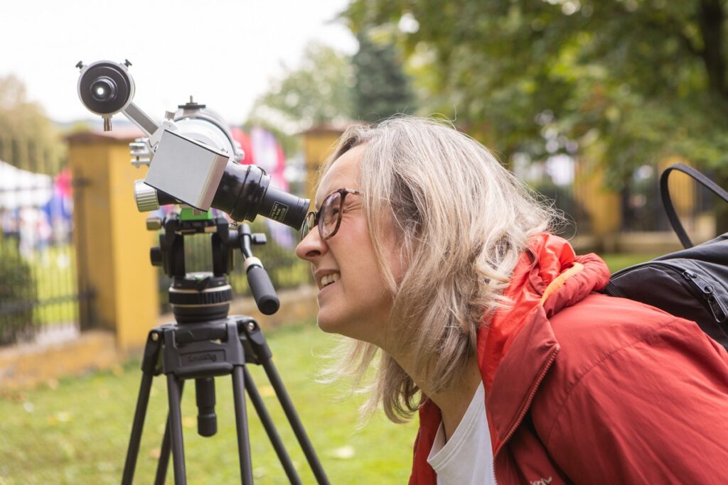 Piknik naukowy Astrobaza Włocławek, fot. Mikołaj Kuras dla UMWKP