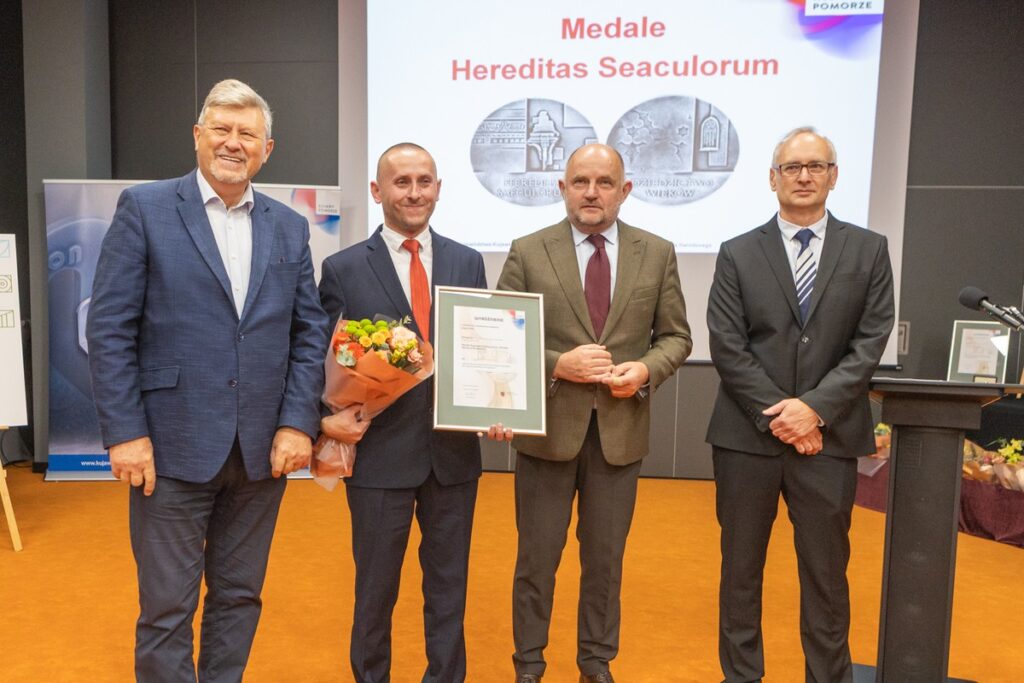 Wręczenie nagród Hereditas Saeculorum i Musejon, fot. Mikołaj Kuras dla UMWKP