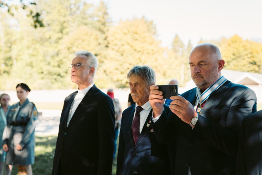 Commemoriations in Dachau, photo by Józef Fifin