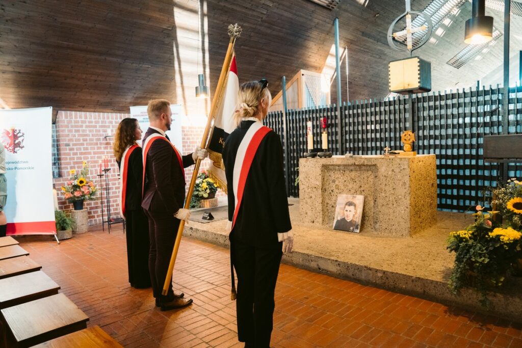 Commemoriations in Dachau, photo by Józef Fifin