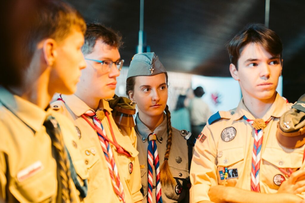Commemoriations in Dachau, photo by Józef Fifin