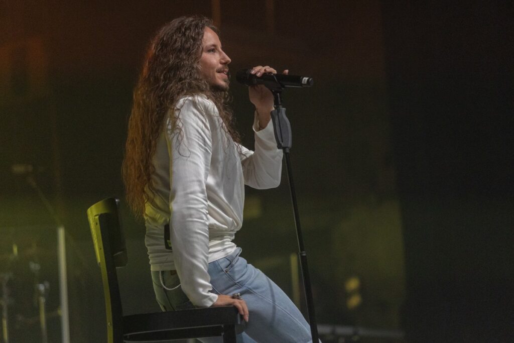 Koncert „Michał Szpak symfonicznie” w Inowrocławiu, fot. Mikołaj Kuras dla UMWKP