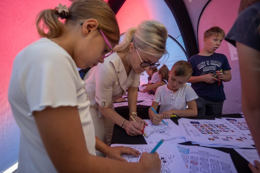 Promocja projektu Rodzina w centrum, fot. Mikołaj Kuras dla UMWKP