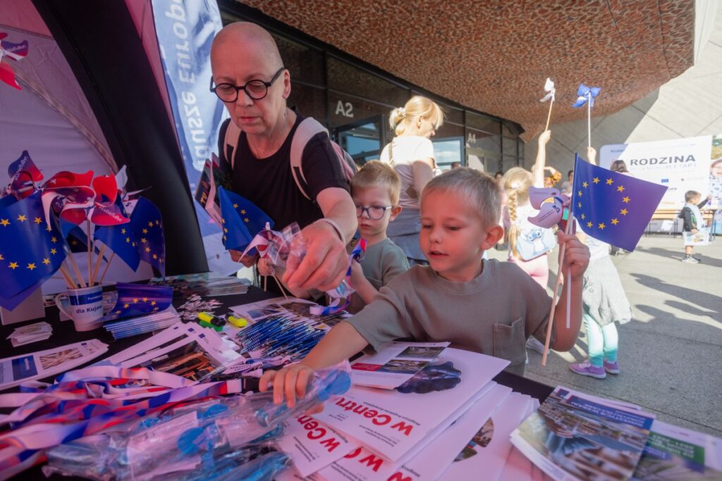 Promocja projektu Rodzina w centrum, fot. Mikołaj Kuras dla UMWKP