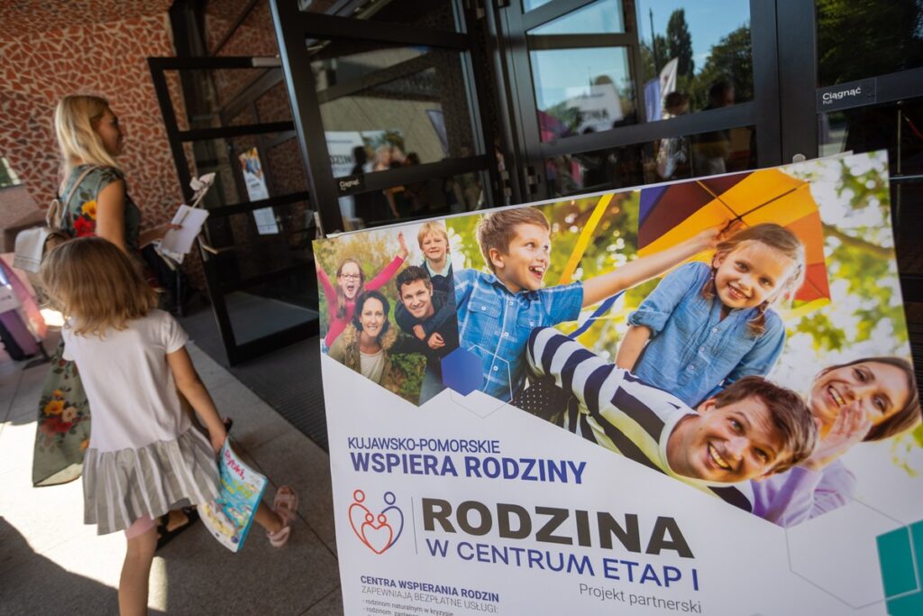 Promocja projektu Rodzina w centrum, fot. Mikołaj Kuras dla UMWKP