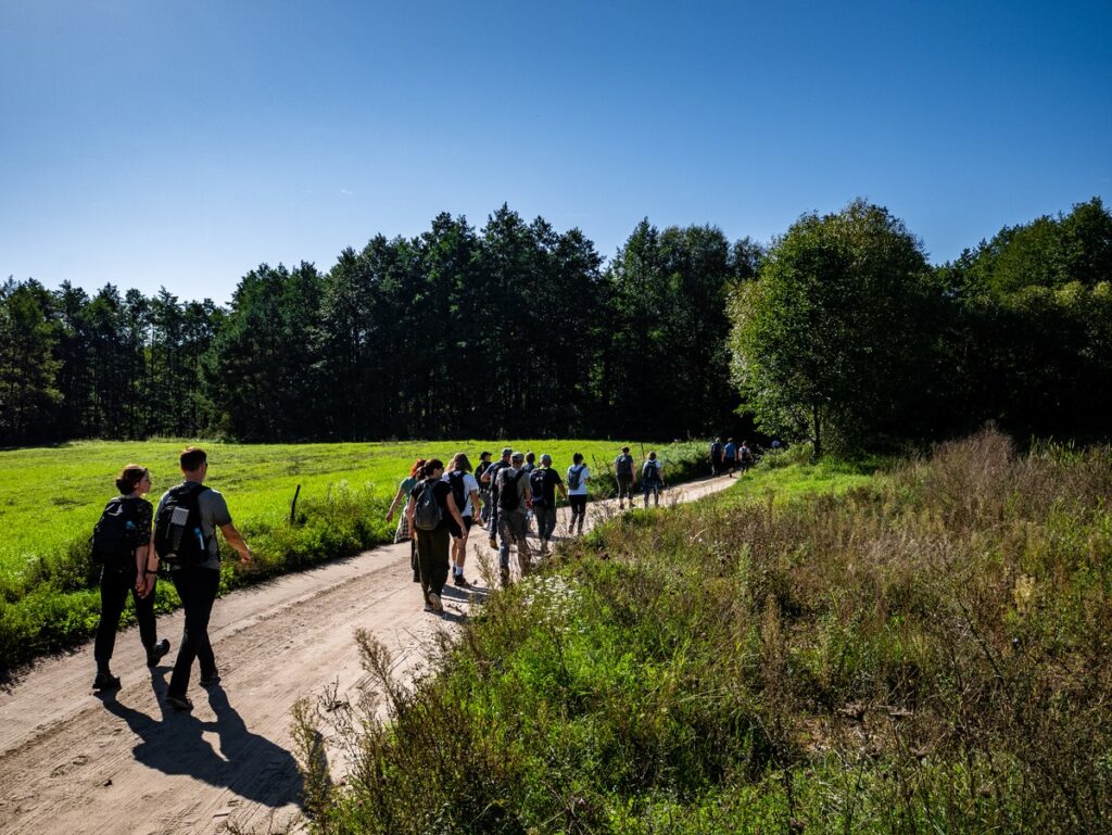 Pieszy rajd w Górznieńsko-Lidzbarskim Parku Krajobrazowym, fot. Krzysztof Pokrętowski