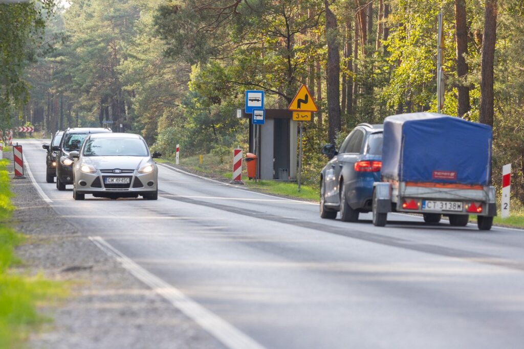 Regional Road 258 Osiek–Dzikowo, photo by Mikołaj Kuras for the UMWKP