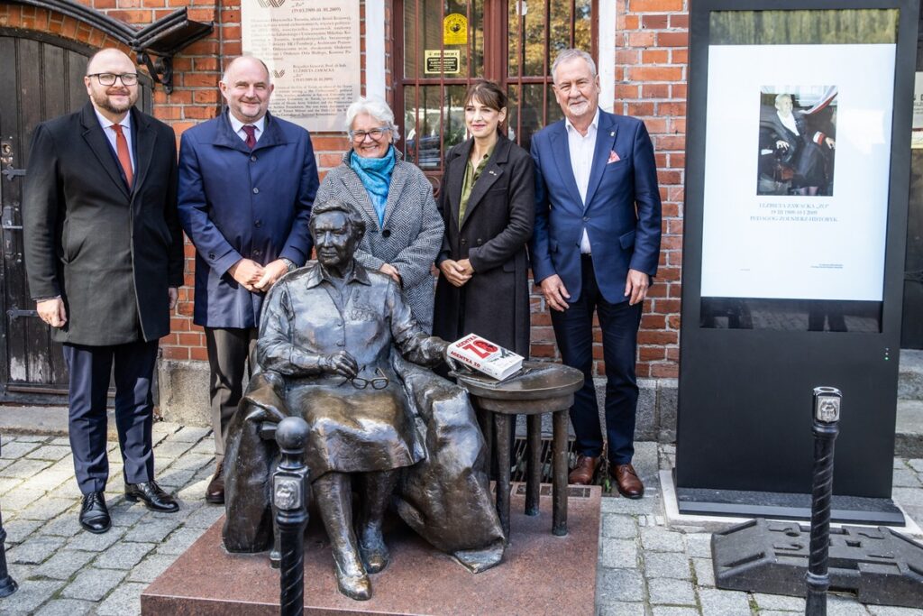 Press conference at the General Zawacka Foundation, photo by Andrzej Goiński / UMWKP